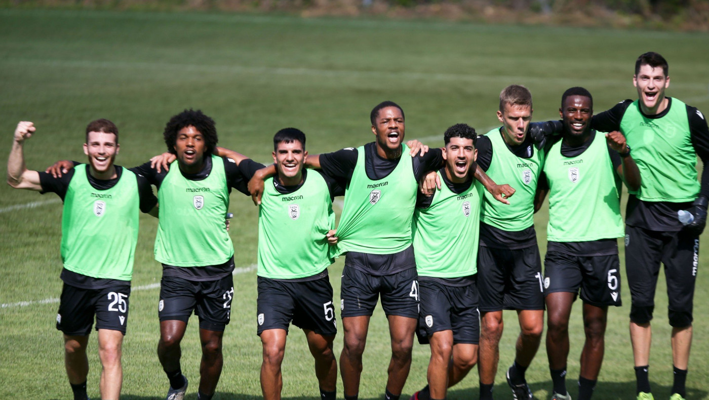 Η απογευματινή προπόνηση του ΠΑΟΚ (6/8)