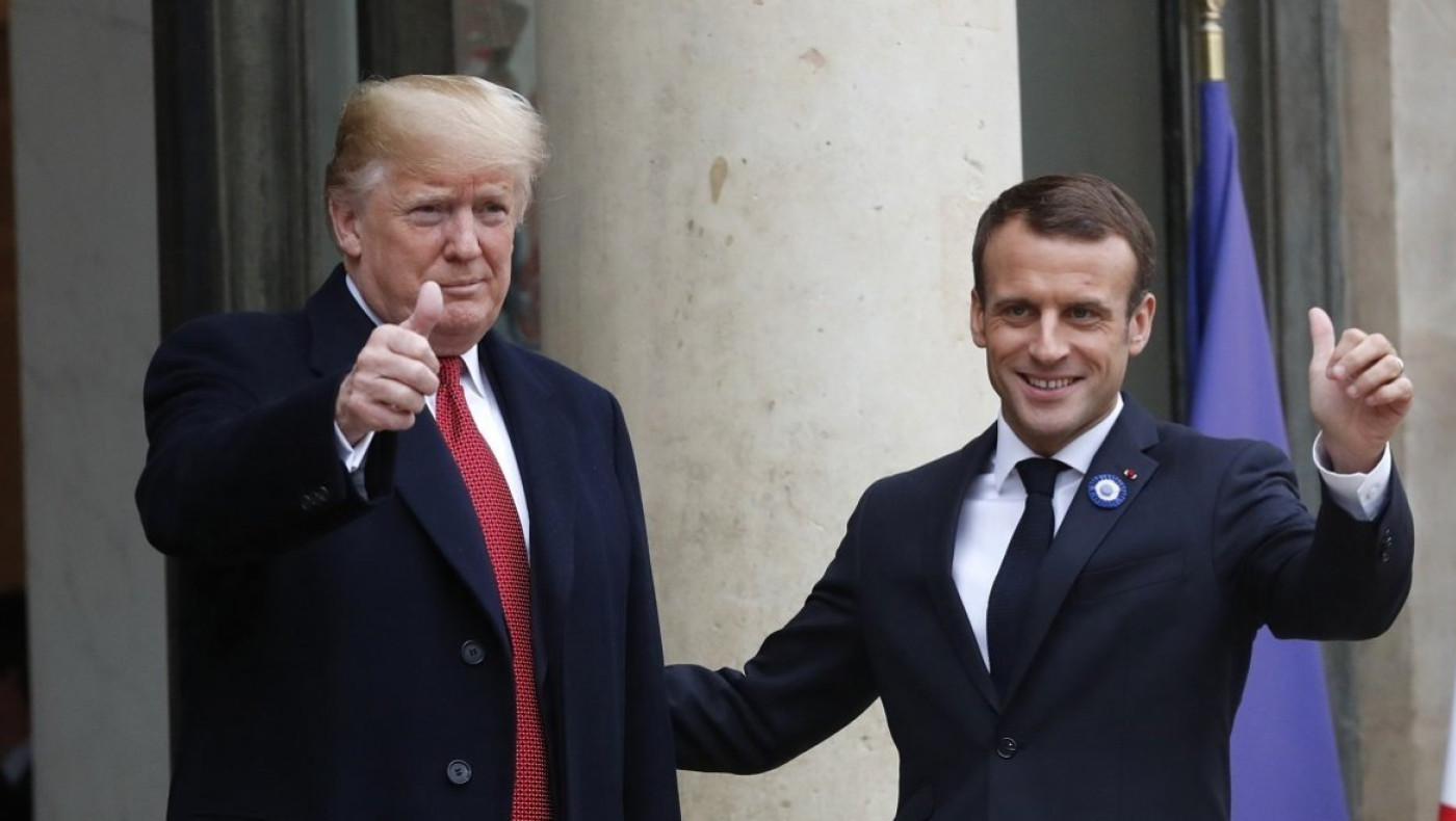 To CNN ρώτησε τον Μακρόν για τον «σεξουαλικό φάκελο» που είχε ο Τραμπ