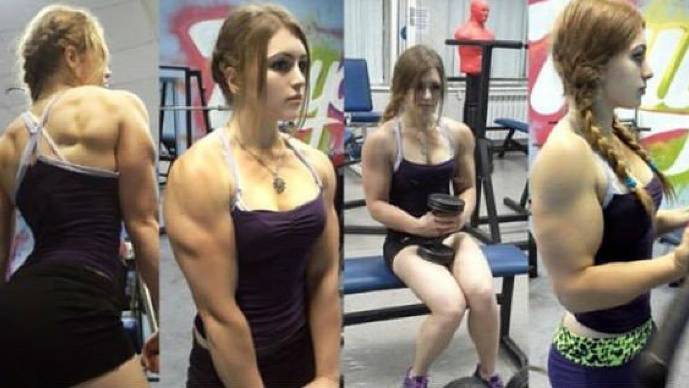 Julia Vins: Η 18χρονη Barbie με σώμα Χουλκ που μπορεί να σηκώσει 180 κιλά