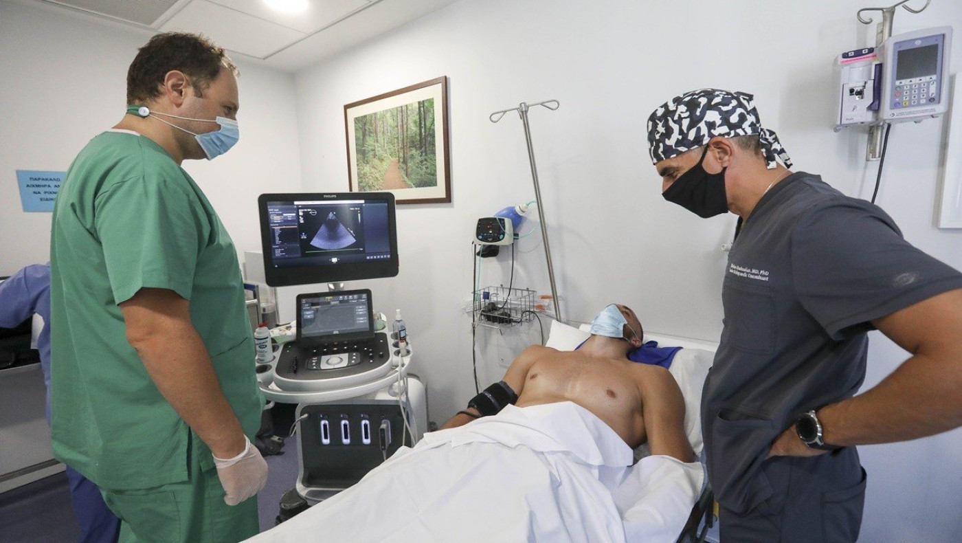 Ιατρικές εξετάσεις και προπόνηση  για τους παίκτες του Άρη