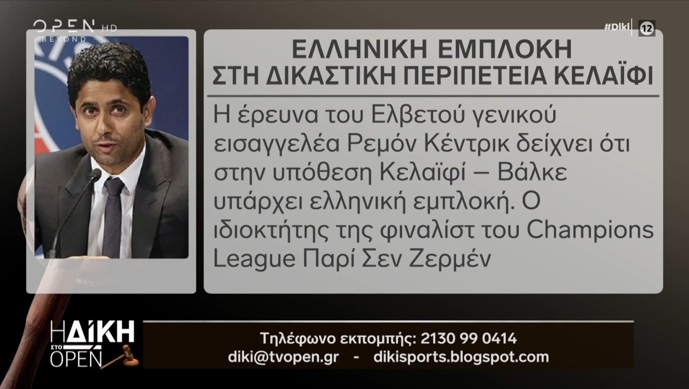 Αποκάλυψη Δίκης: Ελληνική εμπλοκή και ύποπτα εμβάσματα στη δικαστική περιπέτεια Κελαϊφί