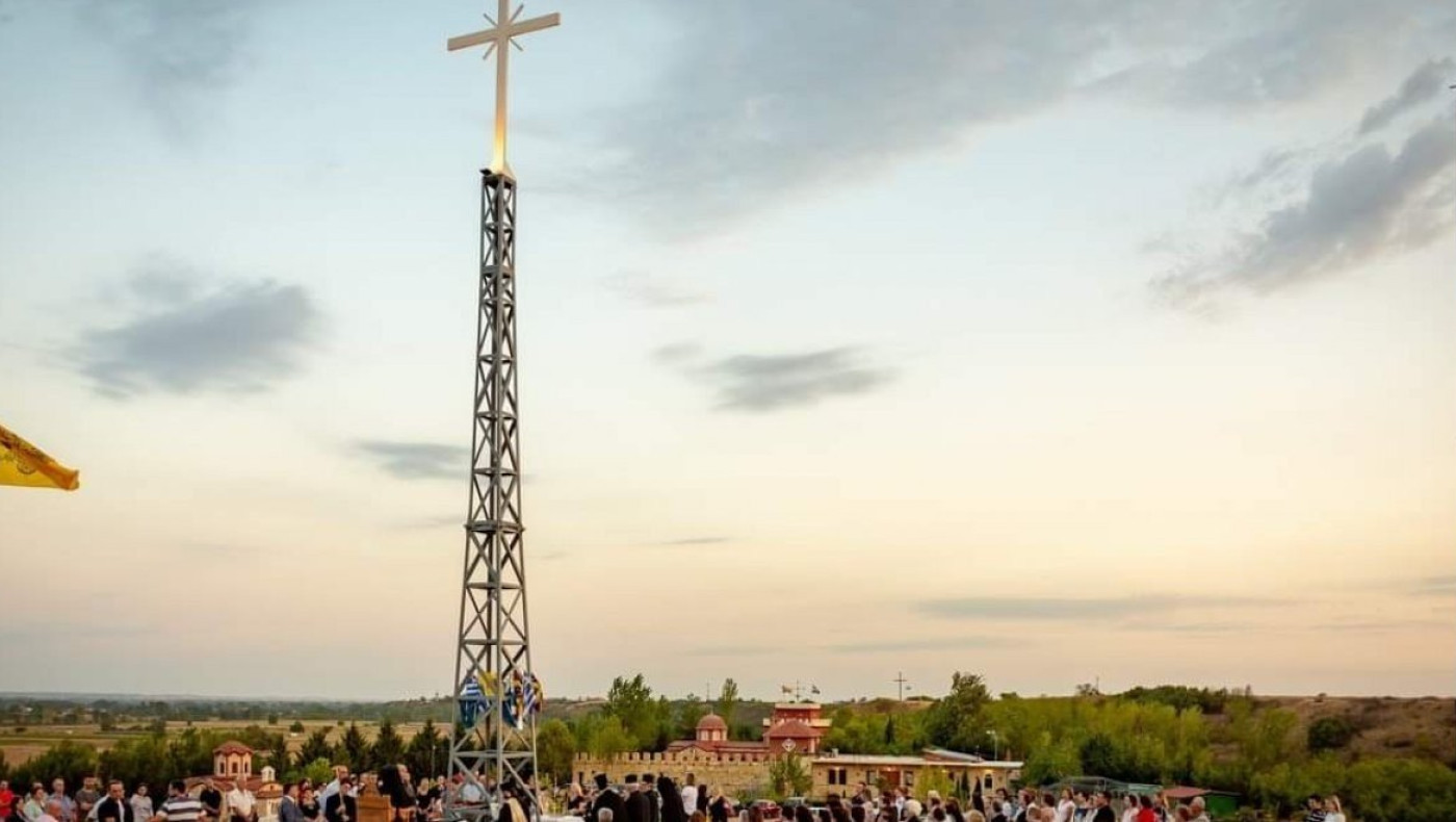 Εβρος: Αρχιμανδρίτης απαντά στους Τούρκους για τον τεράστιο σταυρό στη Νέα Βύσσα