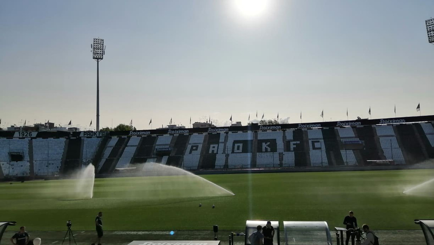 Προπόνηση ΠΑΟΚ: Το... μακρυμάνικο του Ρέμπε στην ηλιόλουστη Τούμπα