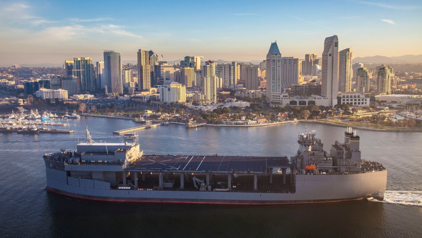 Mόνιμα στη Σούδα το «υπερπλοίο» των ΗΠΑ USS Hershel «Woody» Williams