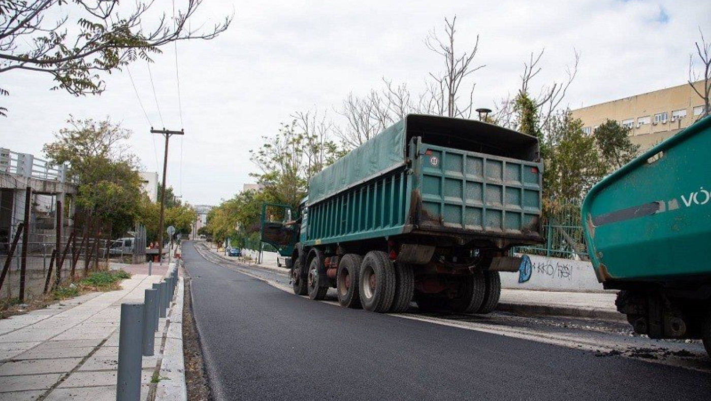 Δήμος Θεσσαλονίκης: Εργασίες ασφαλτόστρωσης γύρω από το ΑΧΕΠΑ