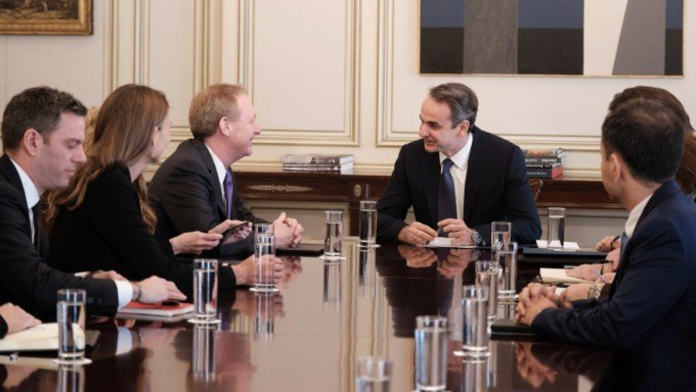 Σμιθ και Μητσοτάκης παρουσιάζουν τη μεγάλη επένδυση της Microsoft στην Ελλάδα