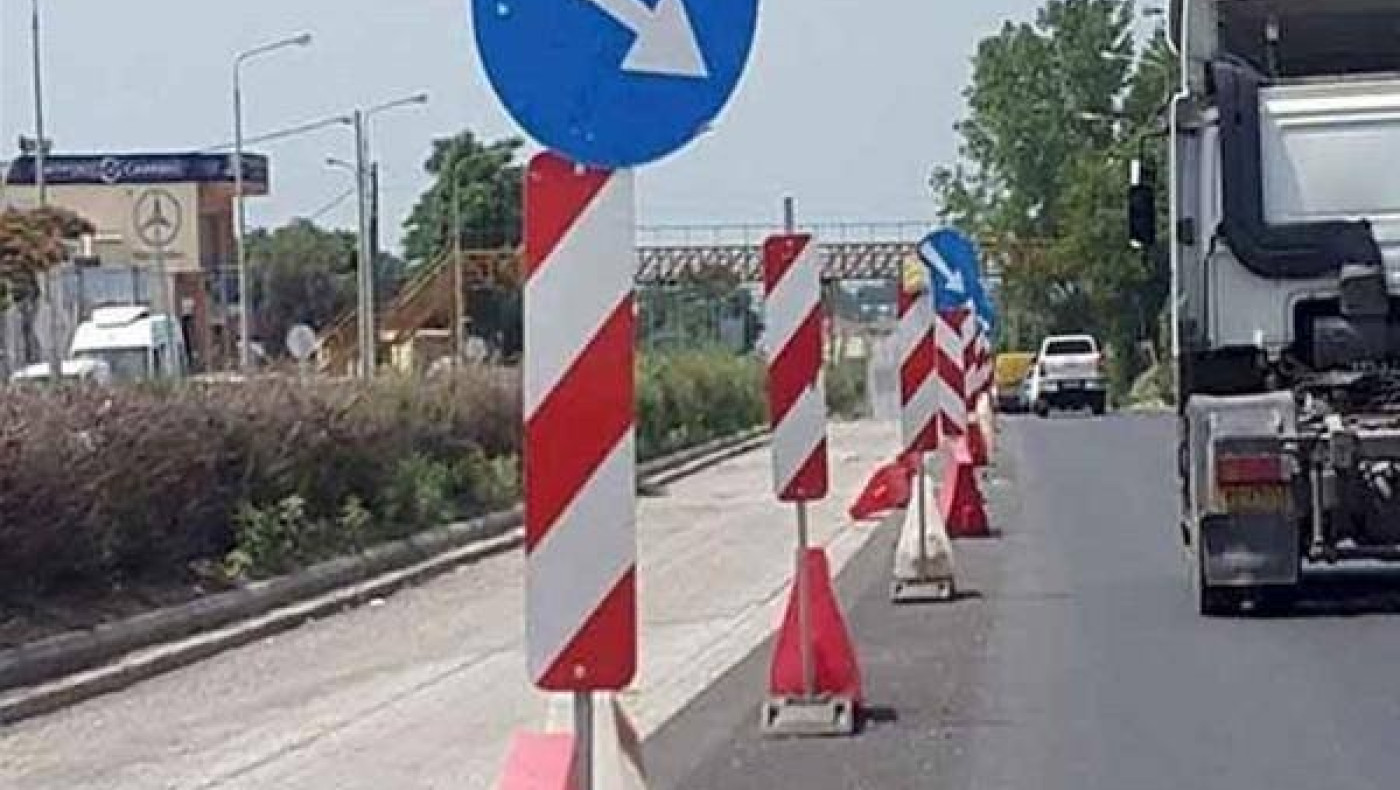 Εργασίες στον Περιφερειακό μεταξύ κόμβων Τούμπας-Πανοράματος