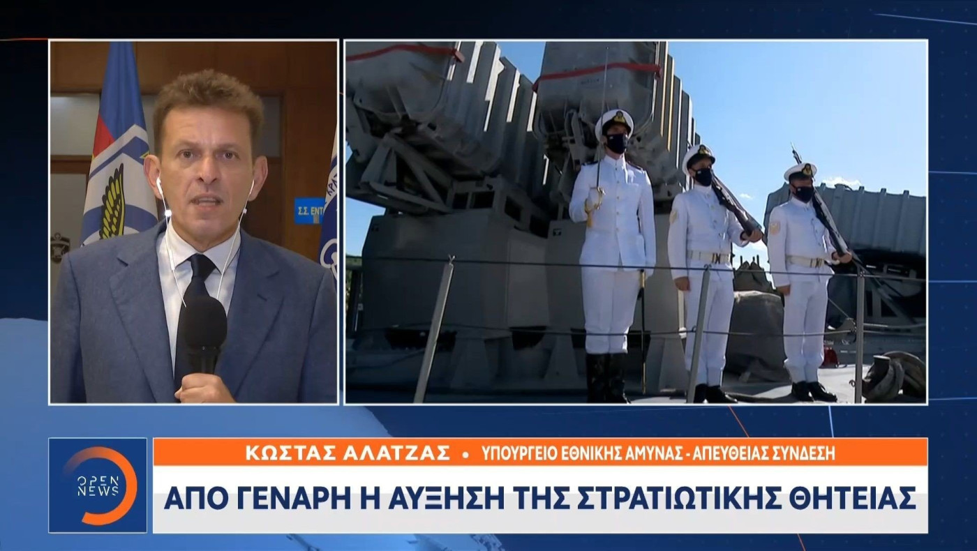 Παναγιωτόπουλος: «Σύντομα η αύξηση της στρατιωτικής θητείας στην Ελλάδα»