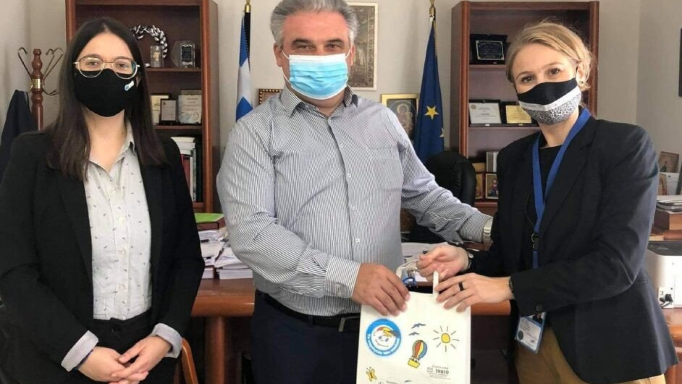 Συμφωνία συνεργασίας του Δήμου Βόλβης με «Το Χαμόγελο του Παιδιού»