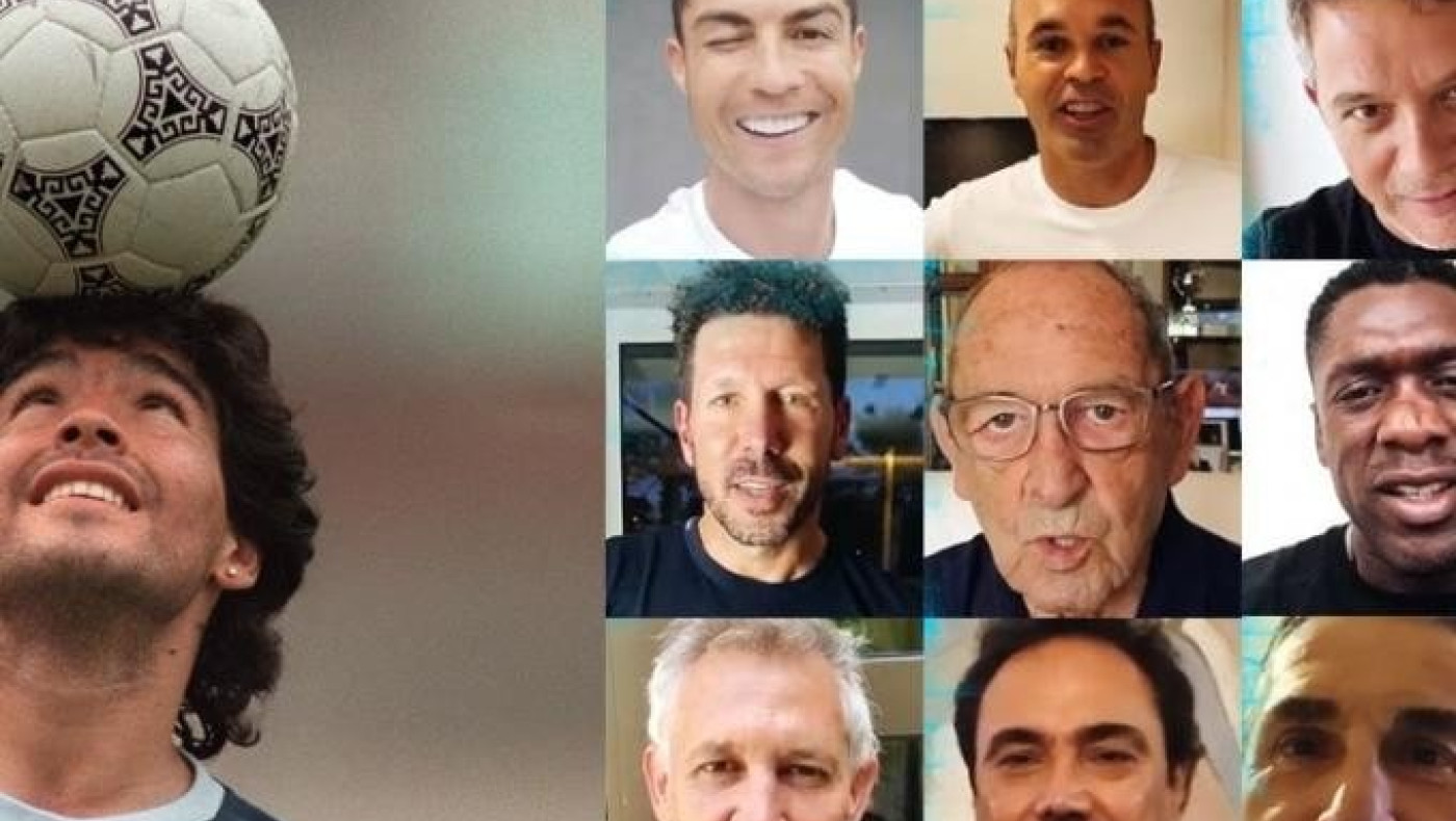 156 σταρ του αθλητισμού εύχονται στον Μαραντόνα