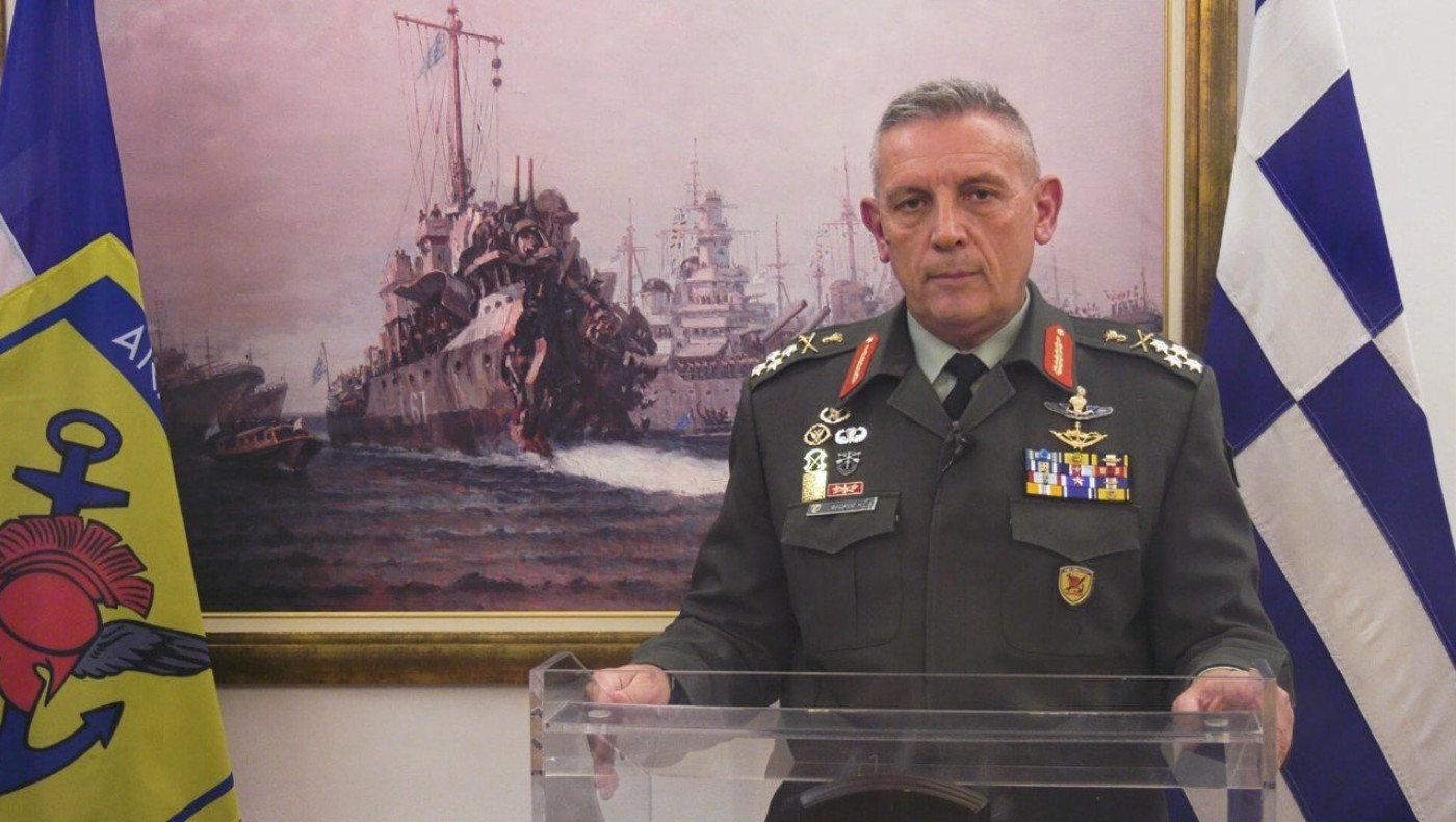 Μήνυμα αρχηγού ΓΕΕΘΑ στην Τουρκία :«ΟΧΙ σε κάθε εκβιαστική απειλή»