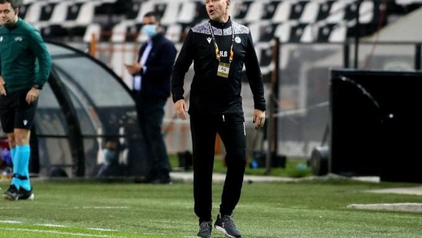 Η αντίδραση του Μπεργκ μετά το 1-1 της Ομόνοιας στην Τούμπα