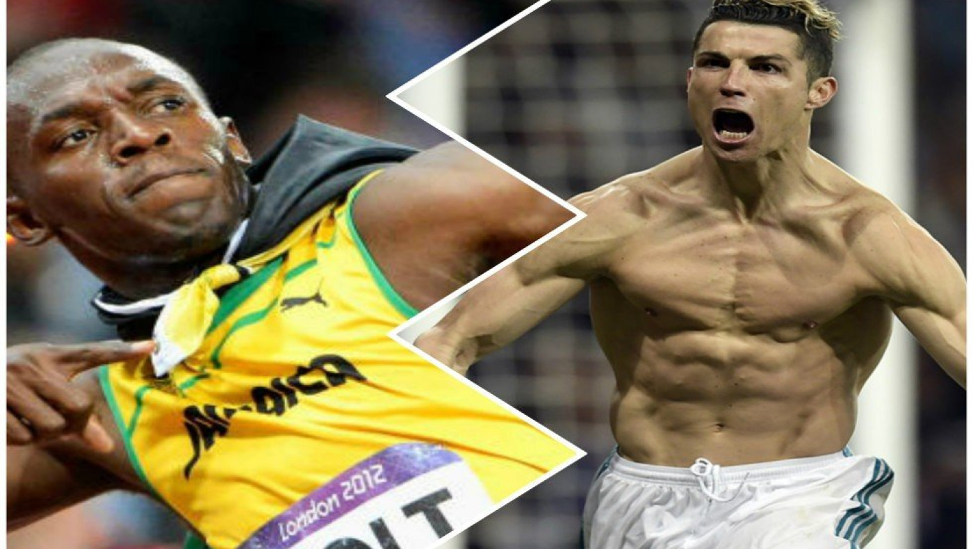 Μπολτ: «Ο Κριστιάνο είναι πιο γρήγορος από μένα»