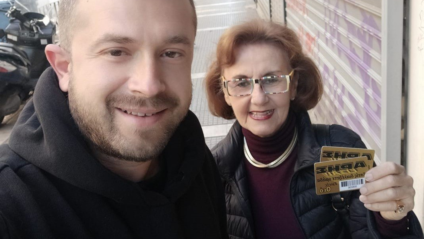 Μέλη του ΑΣ Άρης η κόρη και ο εγγονός του Κλεάνθη Βικελίδη!