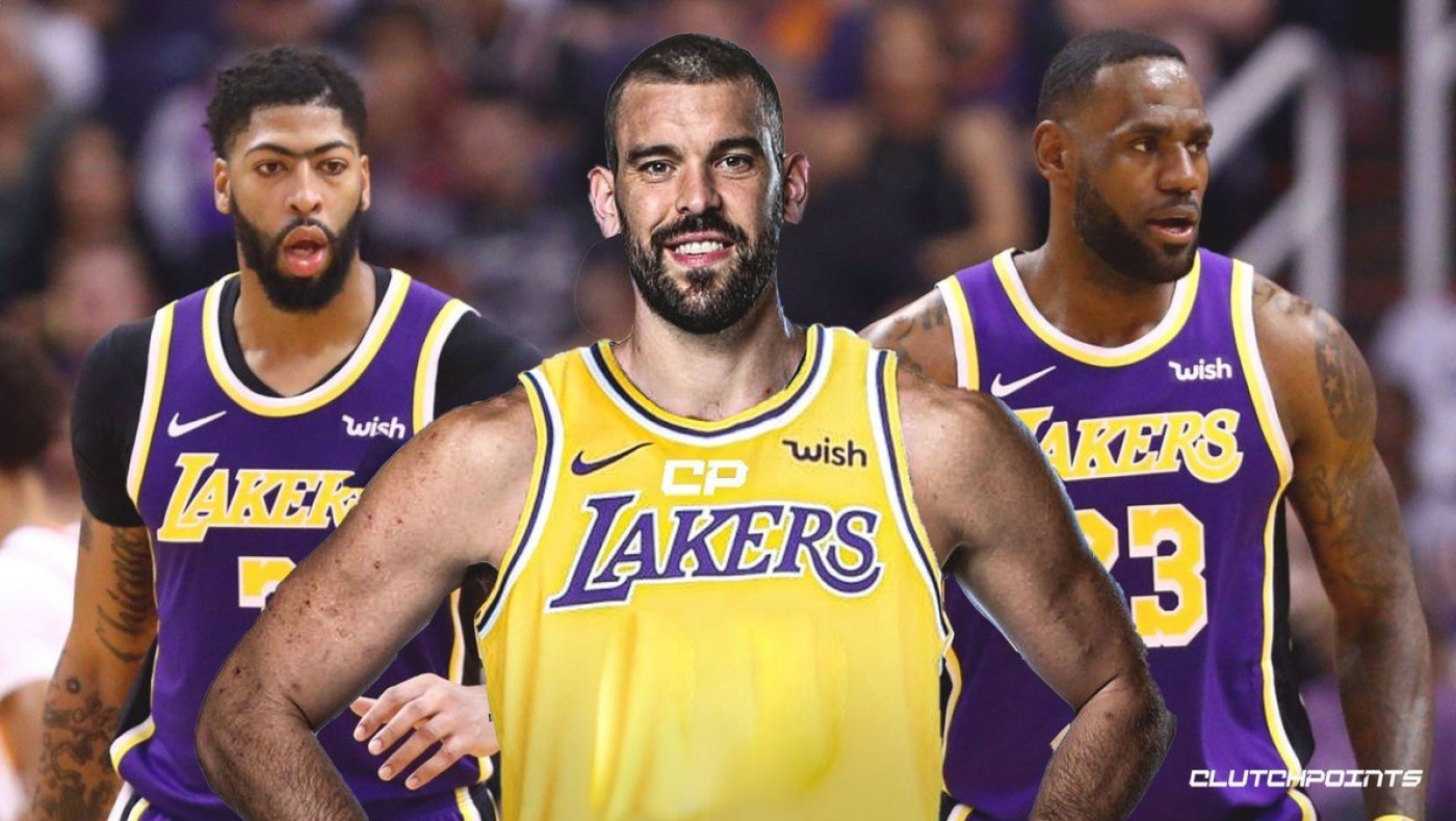 Ο Μαρκ Γκασόλ στους Λέικερς