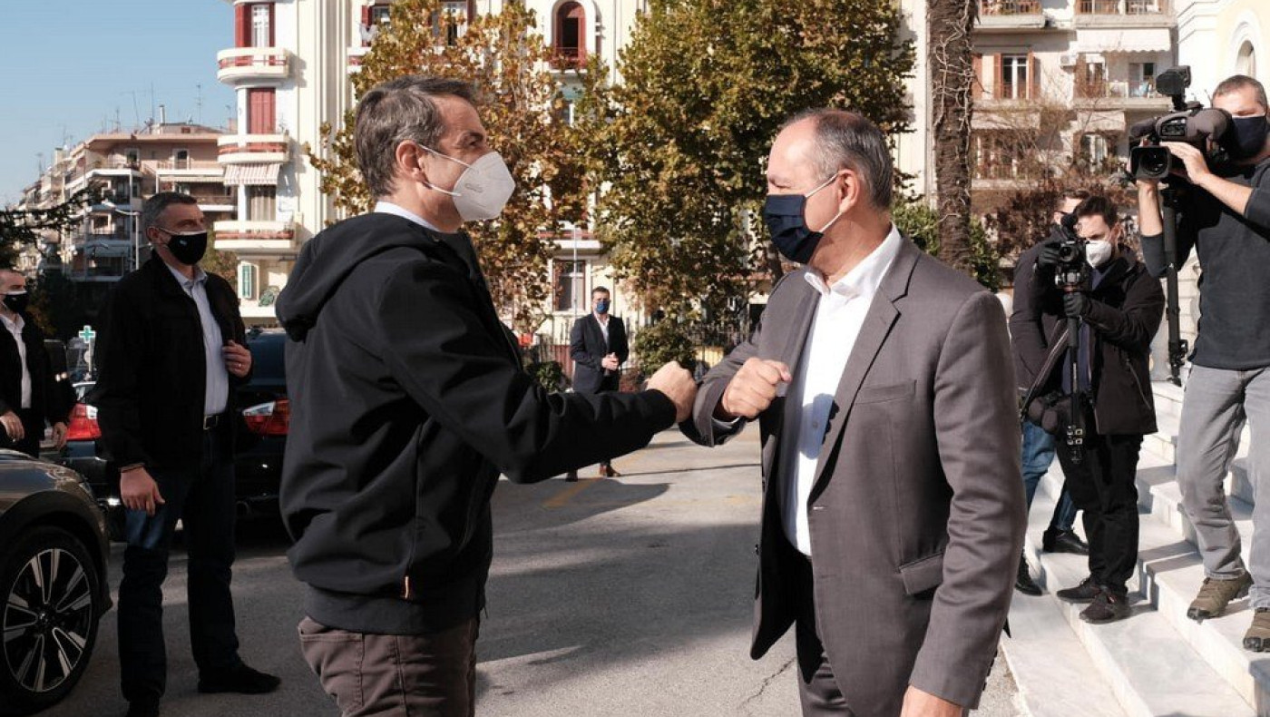 Σειρά συναντήσεων του Πρωθυπουργού στο ΥΜΑΘ