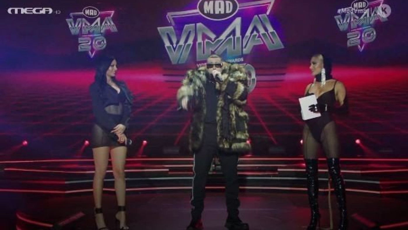Mad VMA 2020: Εκρηκτική εμφάνιση Τούνη - Αλεξανδράκη στη σκηνή