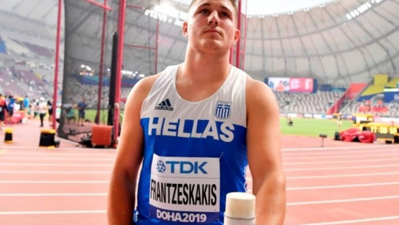 Χρήστος Φρατζεσκάκης: Ο σφυροβόλος που προπονείται στα χωράφια