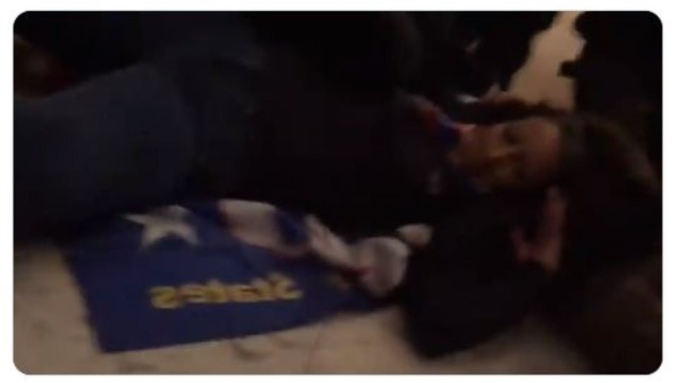 ΗΠΑ: Η στιγμή του πυροβολισμού της γυναίκας μέσα στο Καπιτώλιο