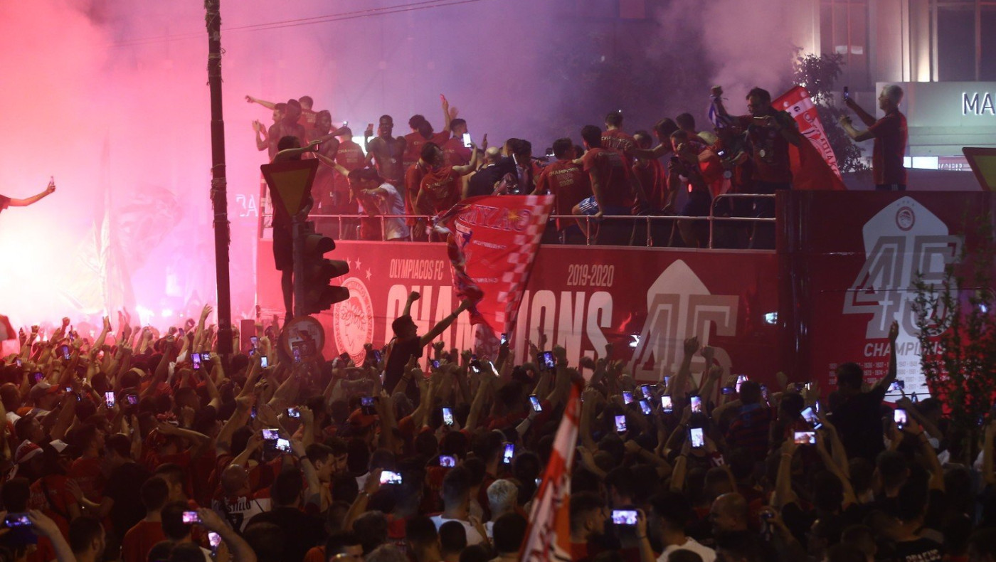 Στο αρχείο η υπόθεση του συνωστισμού στη φιέστα του Ολυμπιακού