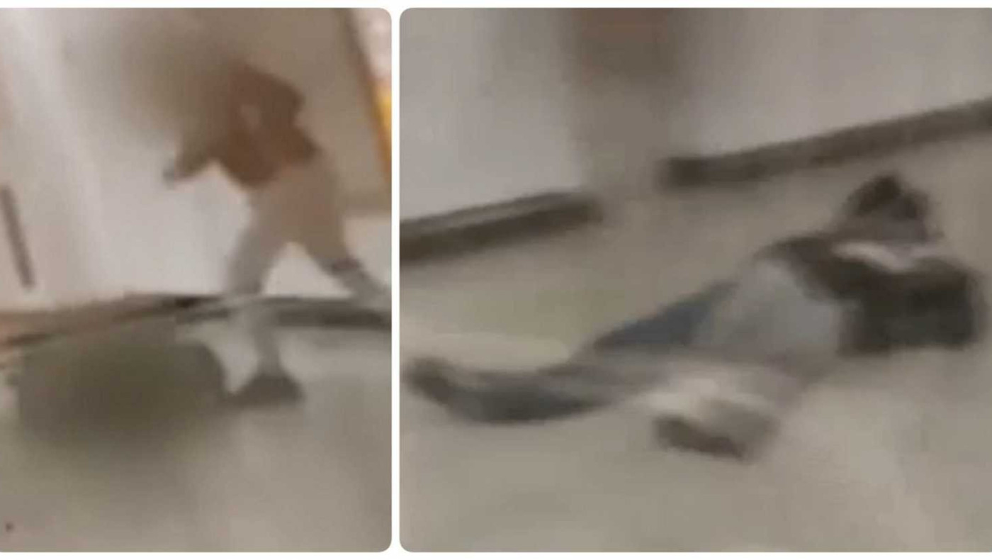 Μετρό: Βίντεο σοκ από τον άγριο ξυλοδαρμό του σταθμάρχη