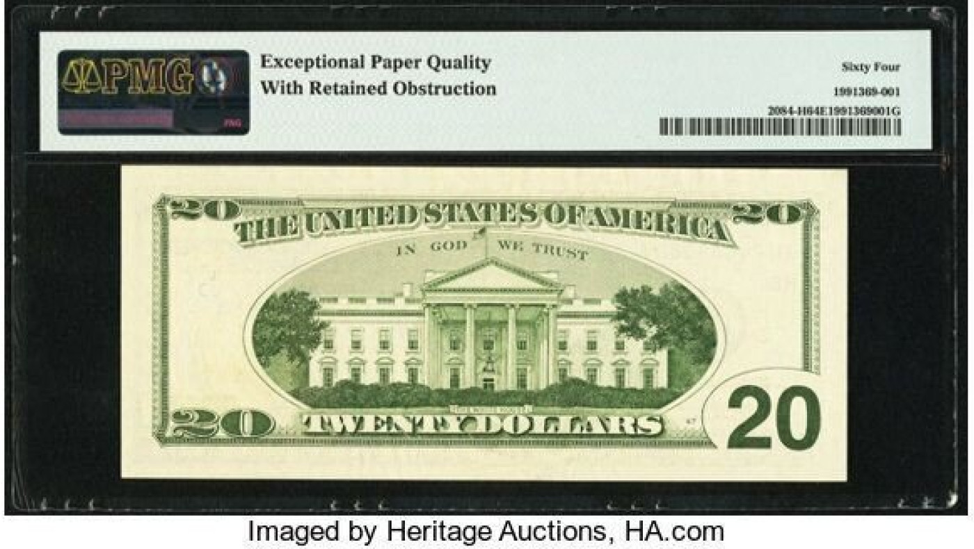 Ενα 20δόλαρο που αξίζει... 57.000 δολάρια!