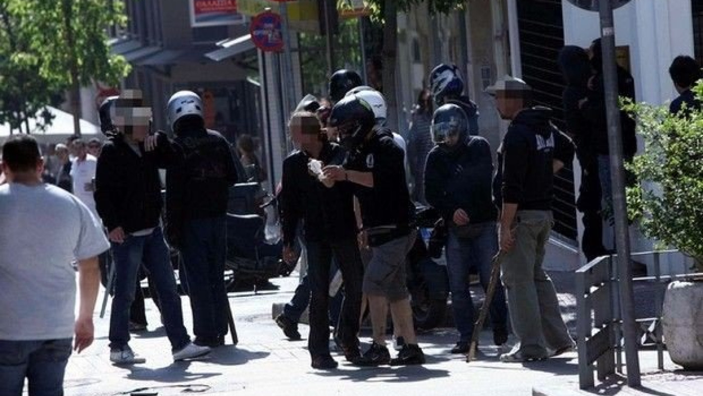 Συμπλοκές οπαδών ΠΑΟΚ και ΑΕΚ στην Ναυαρίνου