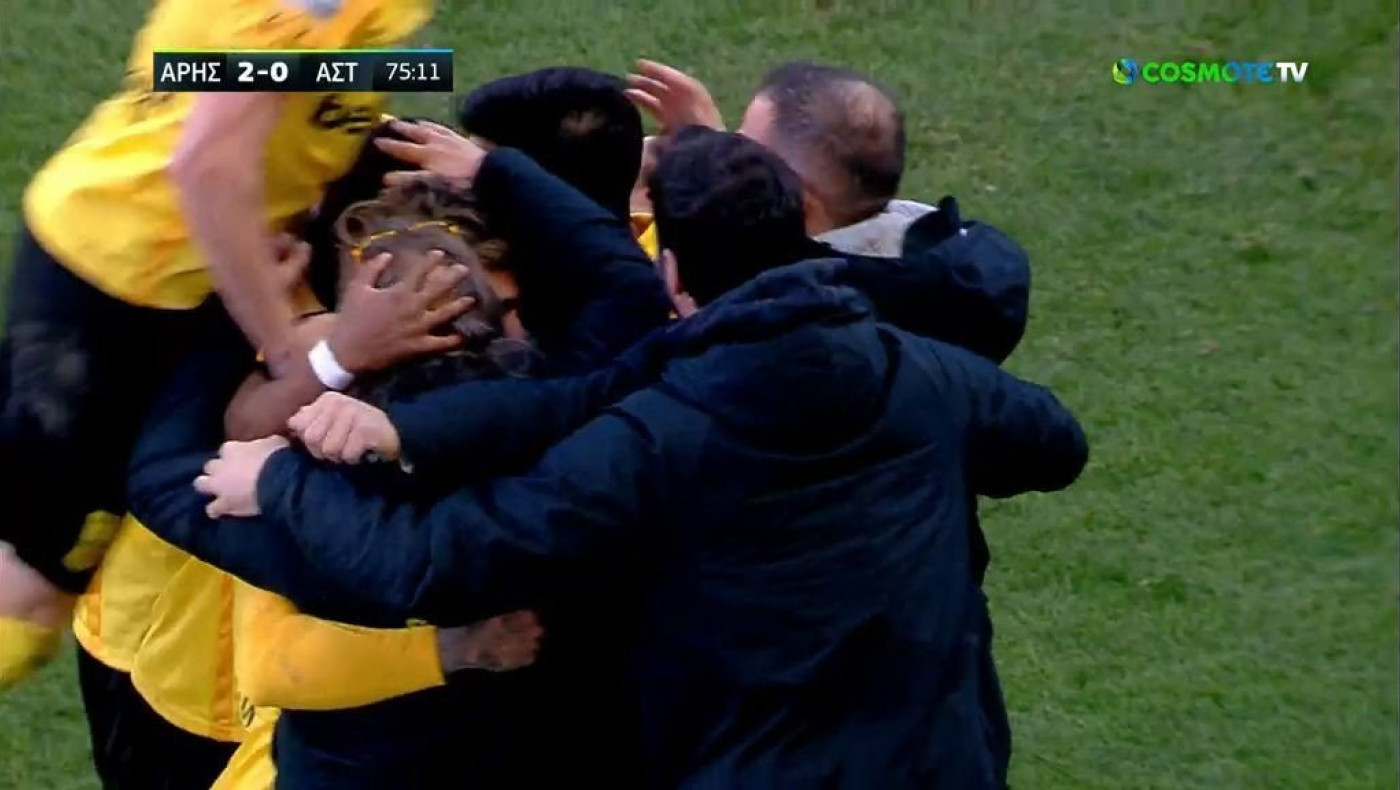 Λάθος των παικτών του Αστέρα, εκτέλεση του Μπερτόλιο και 2-0