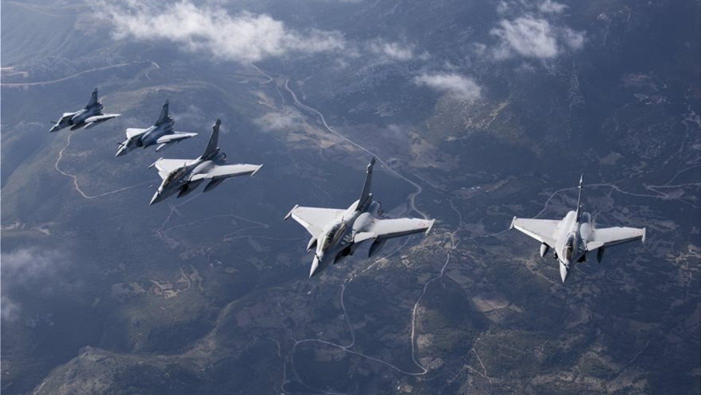 Επίσημη πρώτη για τα Rafale πάνω από το Αιγαίο
