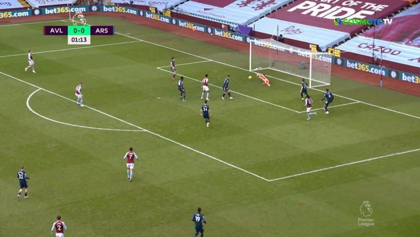 Γκολ από τα... αποδυτήρια για την Άστον Βίλα