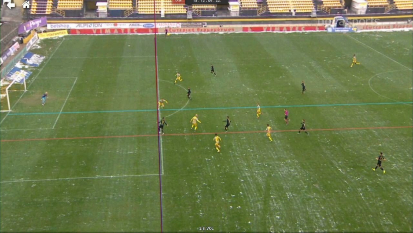 Άρης-Παναιτωλικός: Το ακυρωθέν γκολ του Γκάμα, που προκάλεσε αντιδράσεις