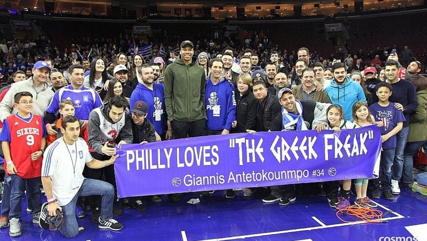 Συγκινητικό μήνυμα με ελληνικό χρώμα από τον Αντετοκούνμπο