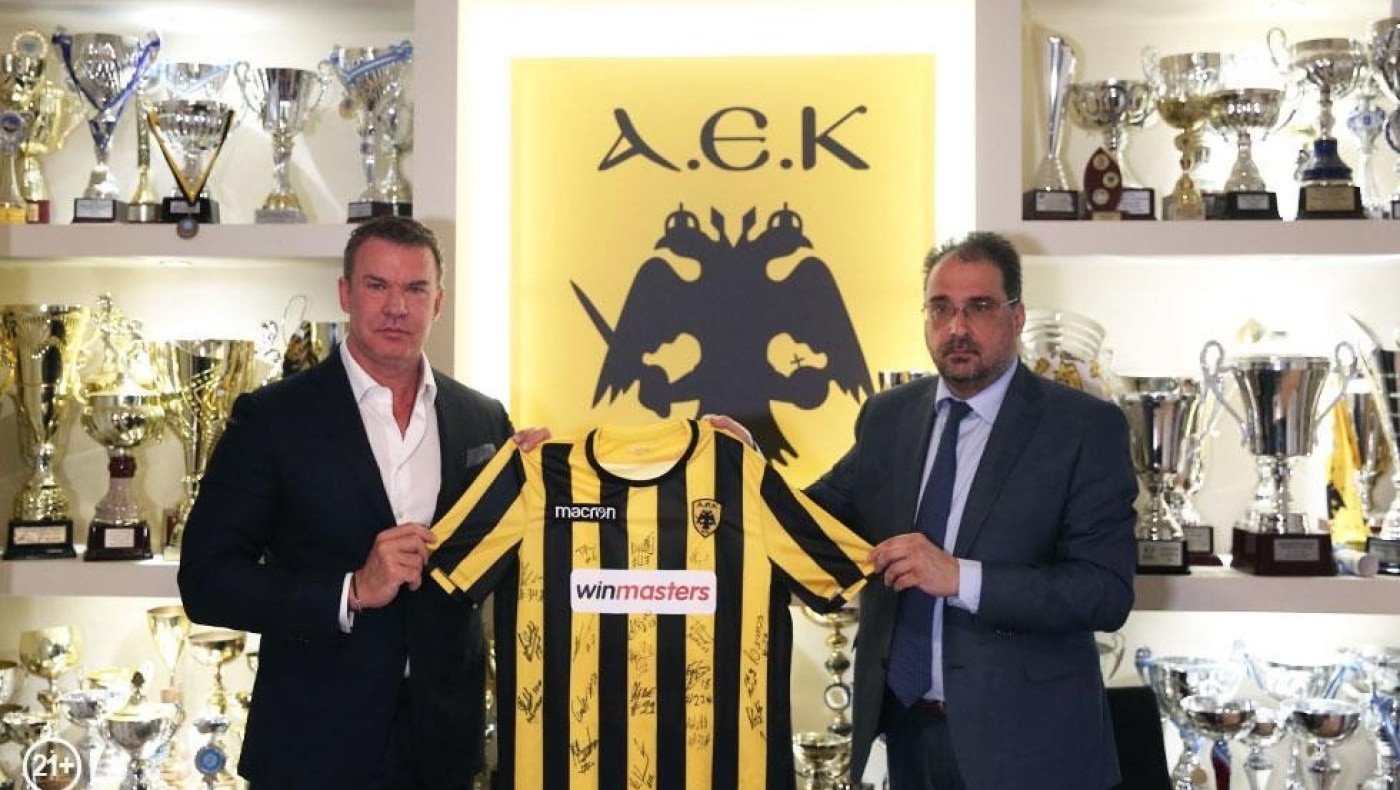 Ισχυρός συμπαίκτης της ΑΕΚ η winmasters!