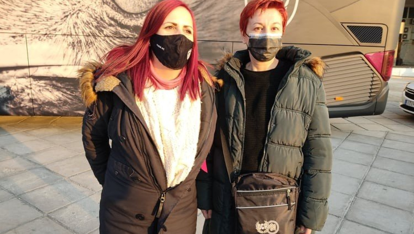 Είδαν τον αγαπημένο τους ΠΑΟΚ η Άννα και η Όλγα: «Συναίσθημα που δεν περιγράφεται»