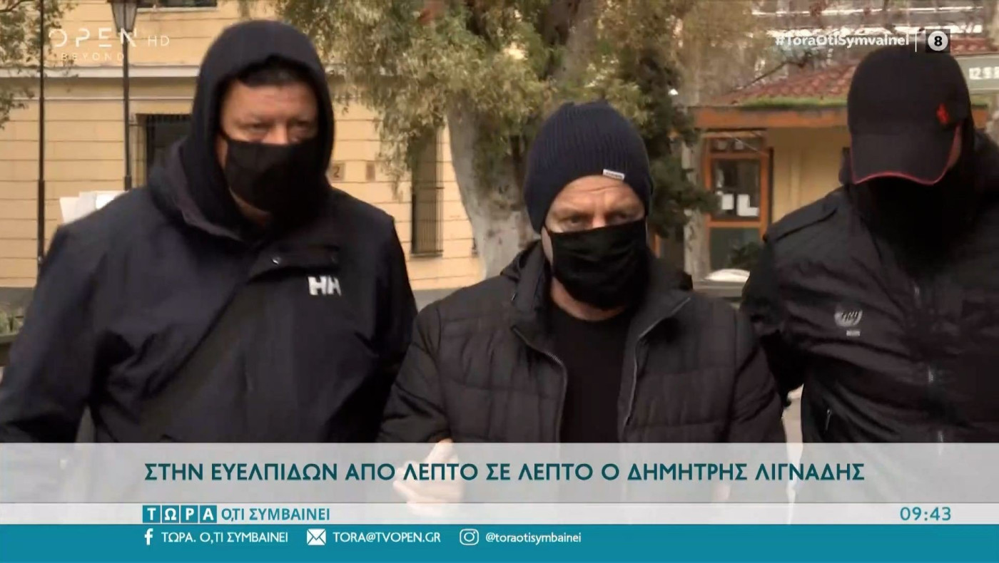 Στην Ευελπίδων ο Δημήτρης Λιγνάδης!