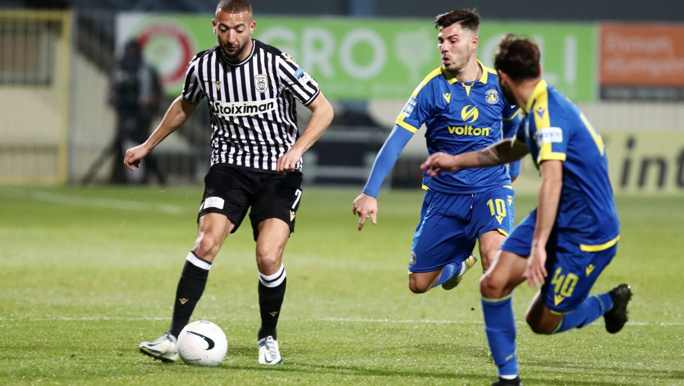 Τρύπα στην άμυνα του ΠΑΟΚ, γκολ ο Αστέρας και 1-0