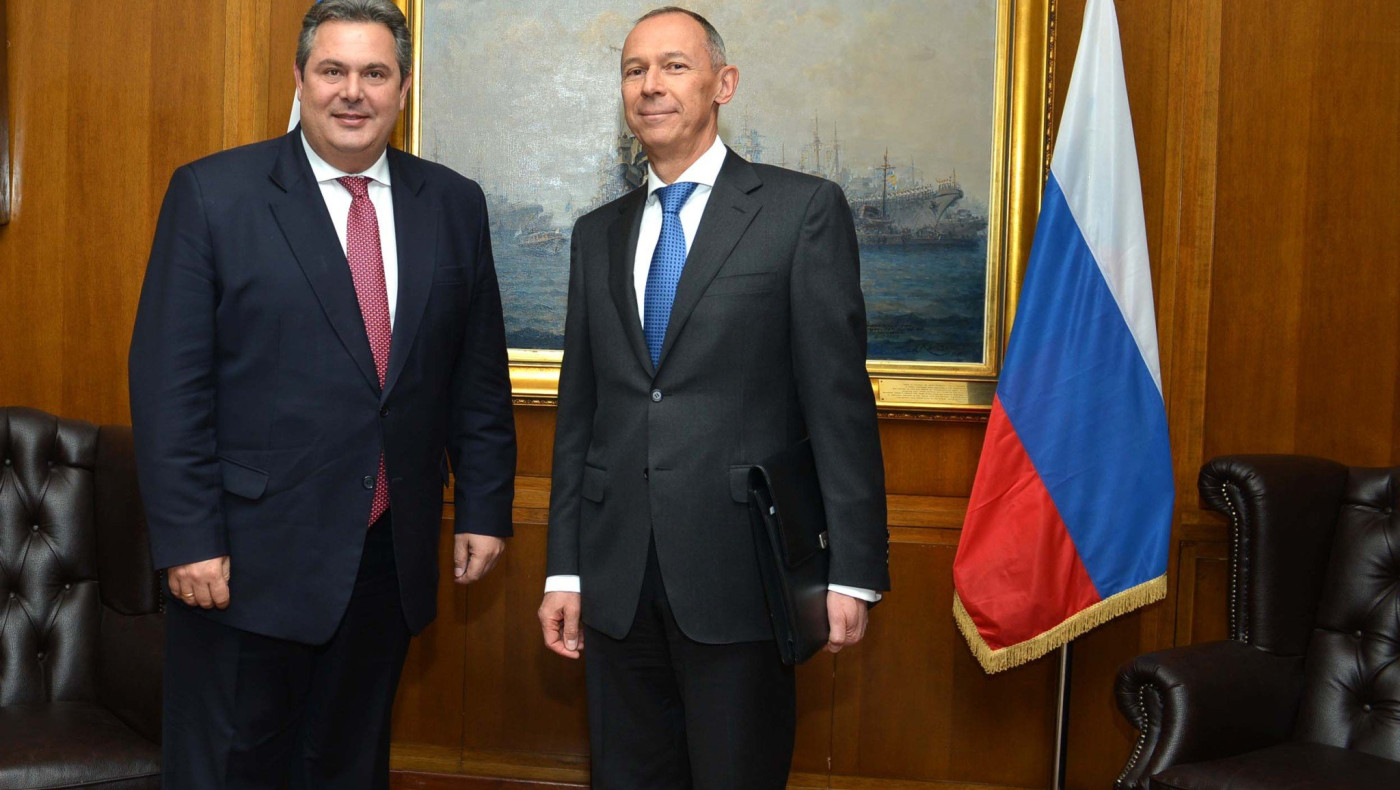 Για την αγορά πυραύλων S-300 διαπραγματεύτηκε ο Καμμένος στη Ρωσία