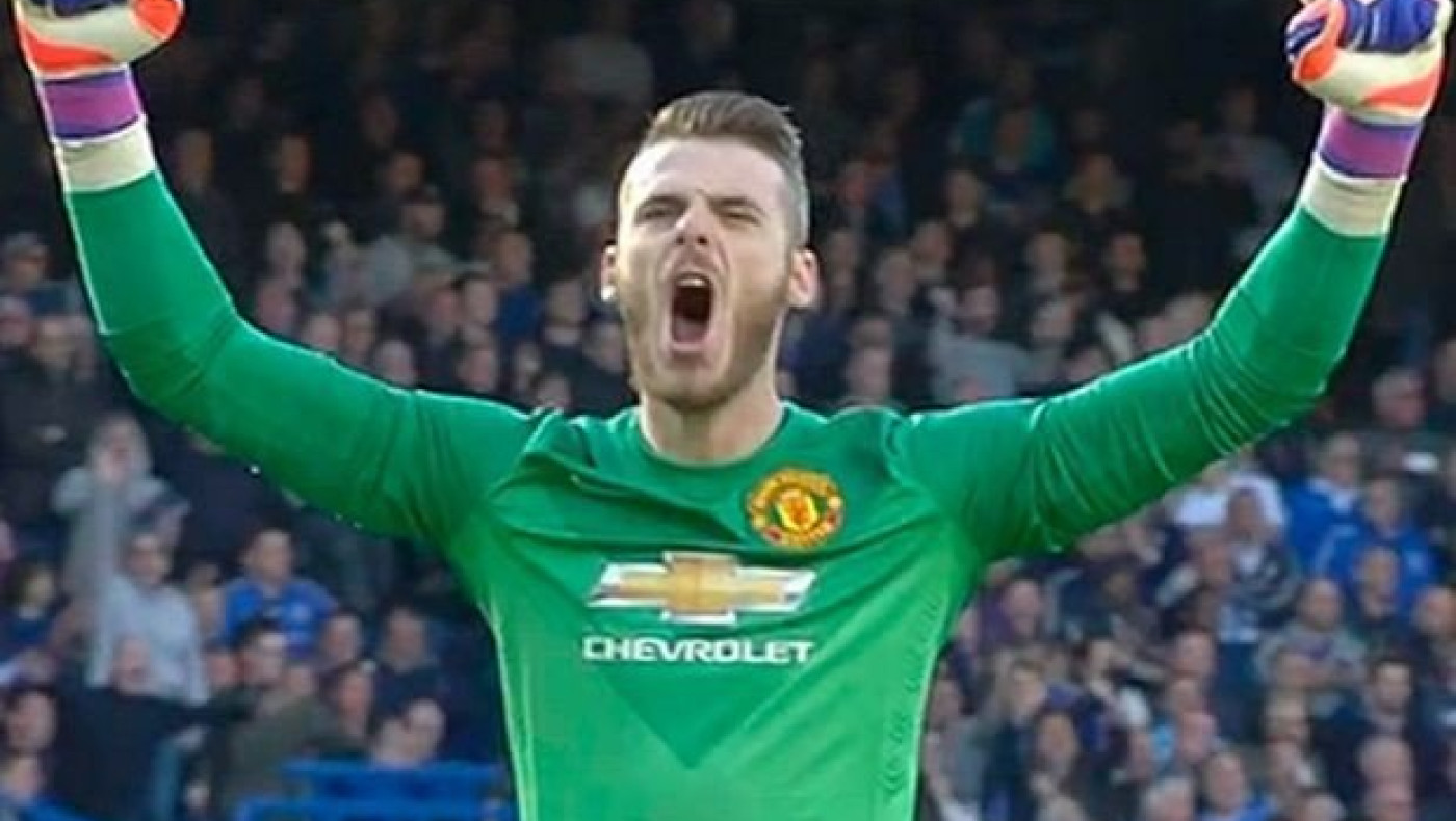 Πανηγύρισε γκολ που δεν μπήκε, ο Ντε Χέα! (Video)