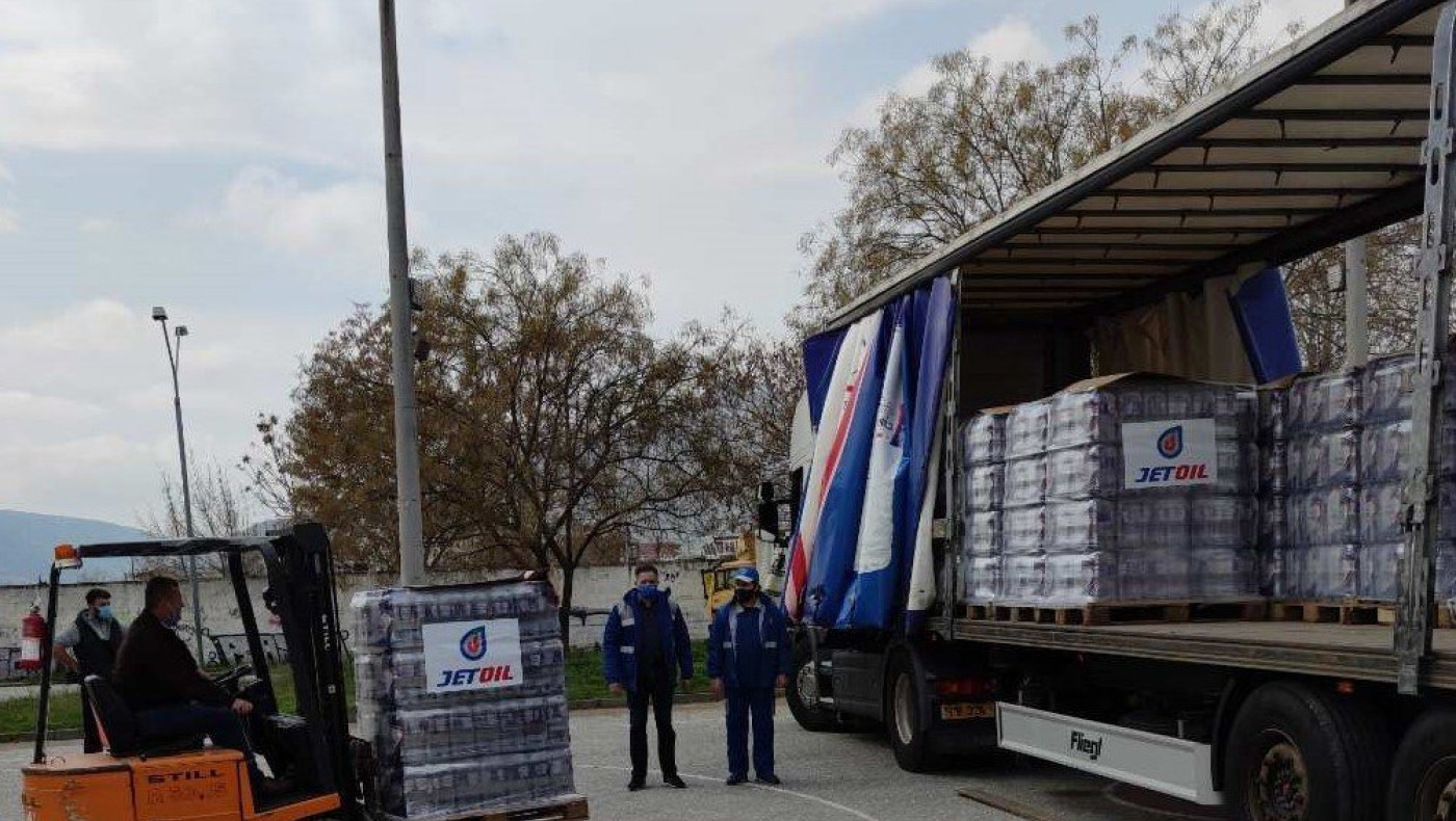 Κοντά στους σεισμόπληκτους της Ελασσόνας η JETOIL