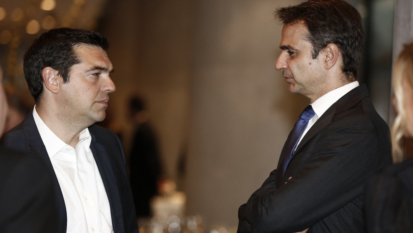 LIVE: Η κόντρα Μητσοτάκη - Τσίπρα