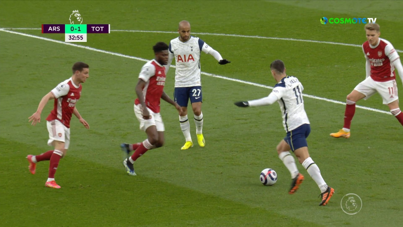 Ασύλληπτο γκολ από τον Λαμέλα στο Άρσεναλ-Τότεναμ