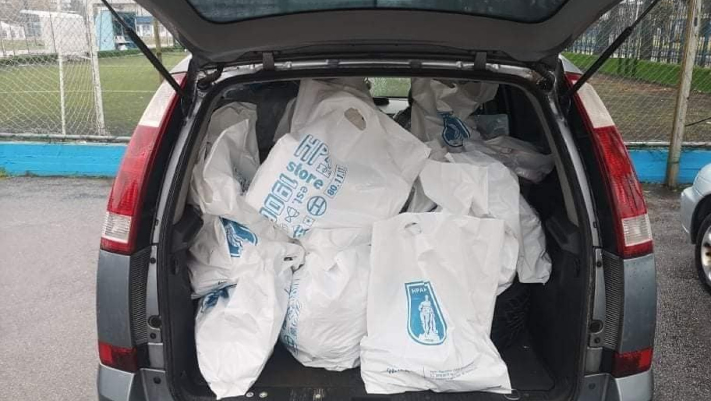 Ηρακλής: Αποστολή τροφίμων στους σεισμόπληκτους της Ελασσόνας