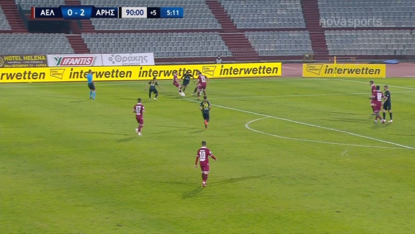 Βραβεύτηκε ο Σίλβα  για την γκολάρα στη Λάρισα