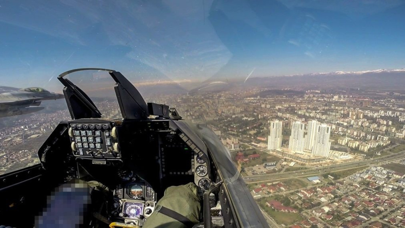 Ελληνικά F-16 σε εορταστικές εκδηλώσεις στα Σκόπια