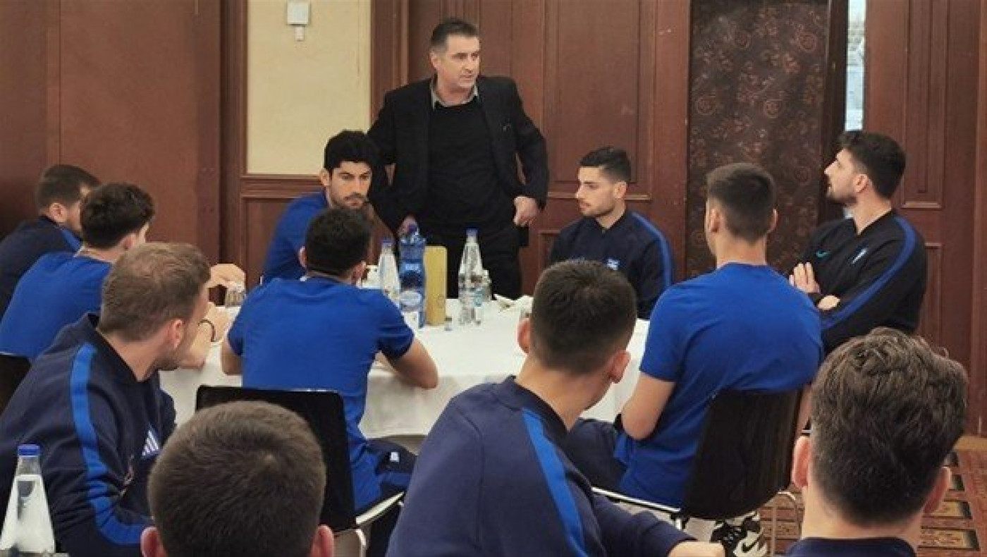 Ομιλία Ζαγοράκη στους διεθνείς: «Η Εθνική είναι βασική μας προτεραιότητα»