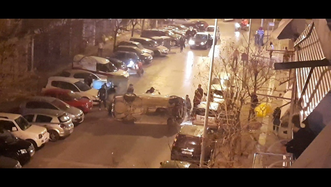 Θεσσαλονίκη: Τροχαίο στην Ολυμπιάδος -Η οδηγός απεγκλωβίστηκε και... εξαφανίστηκε