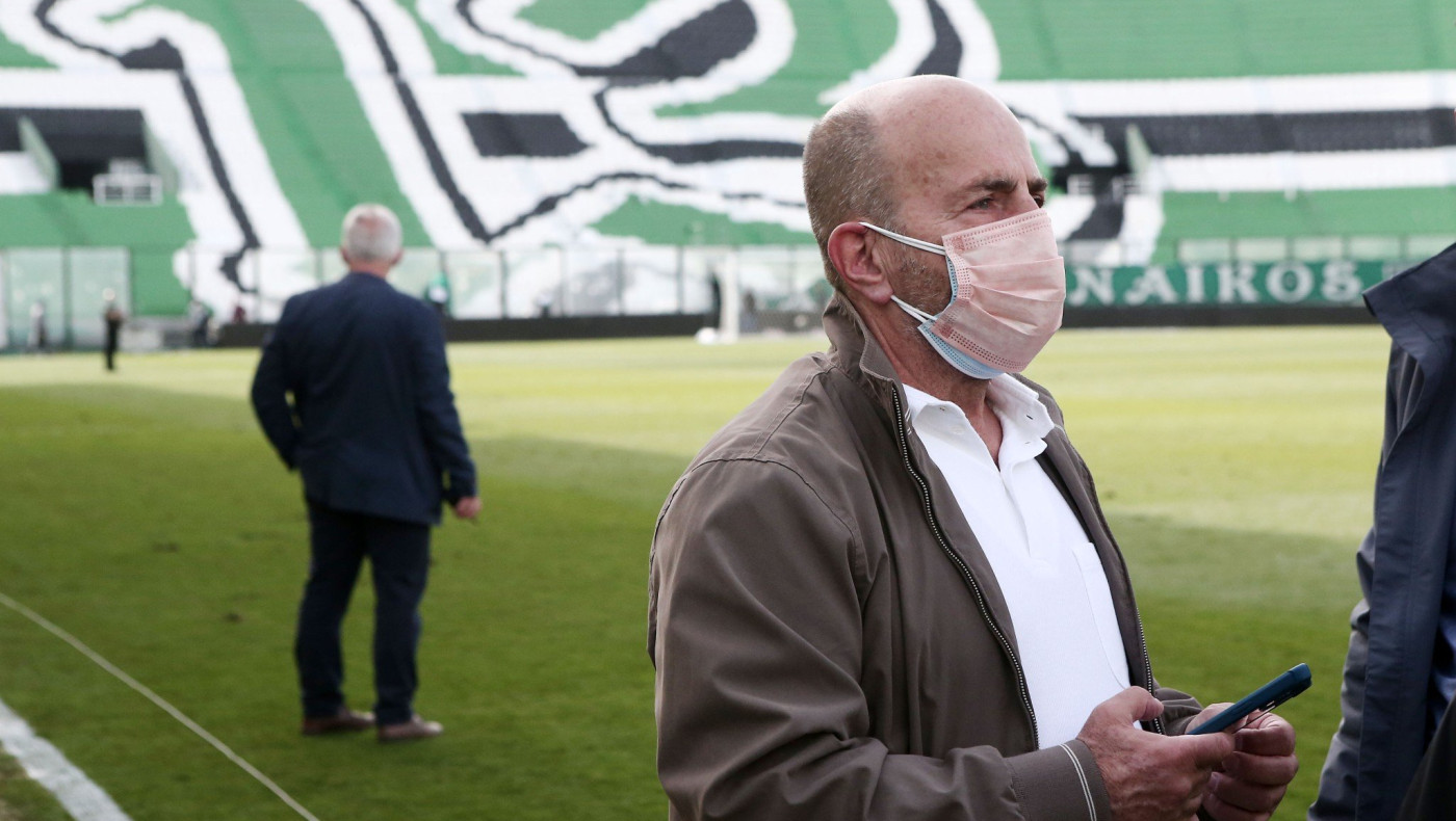 Στα αποδυτήρια ο Αλαφούζος: «Συγχαρητήρια για τη νίκη, συνεχίζουμε έτσι»