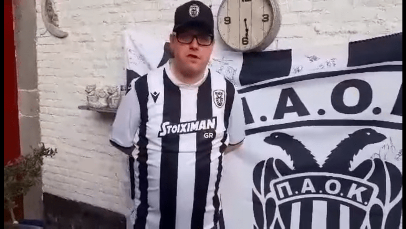 Οι ευχές από έναν... τρελαμένο Ολλανδό οπαδό του: «Μία φορά ΠΑΟΚ, πάντα ΠΑΟΚ»