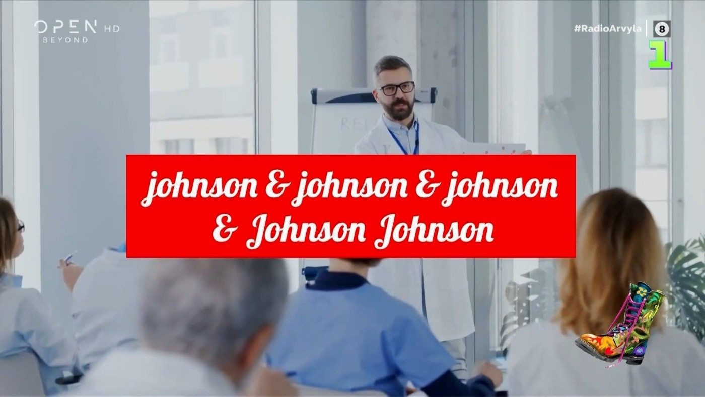 Ράδιο Αρβύλα: Το σποτ της Johnson & Johnson