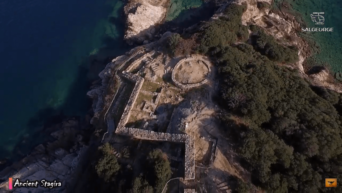 Χαλκιδική: Το εκπληκτικό πανοραμικό βίντεο από τα αρχαία Στάγειρα